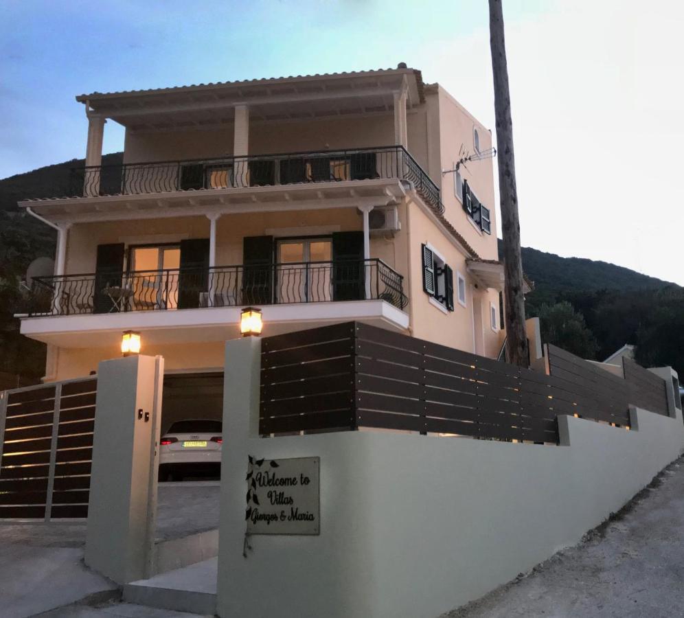 Giorgos & Maria Villas Ágios Matthaíos Bagian luar foto
