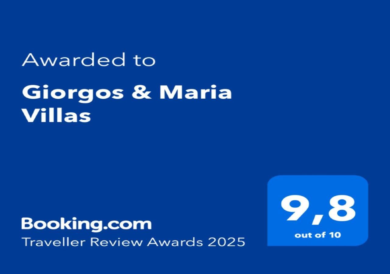 Giorgos & Maria Villas Ágios Matthaíos Bagian luar foto