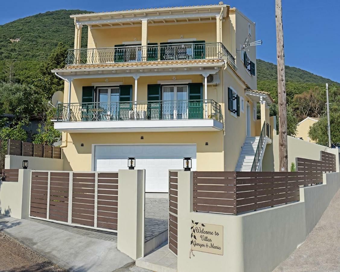Giorgos & Maria Villas Ágios Matthaíos Bagian luar foto